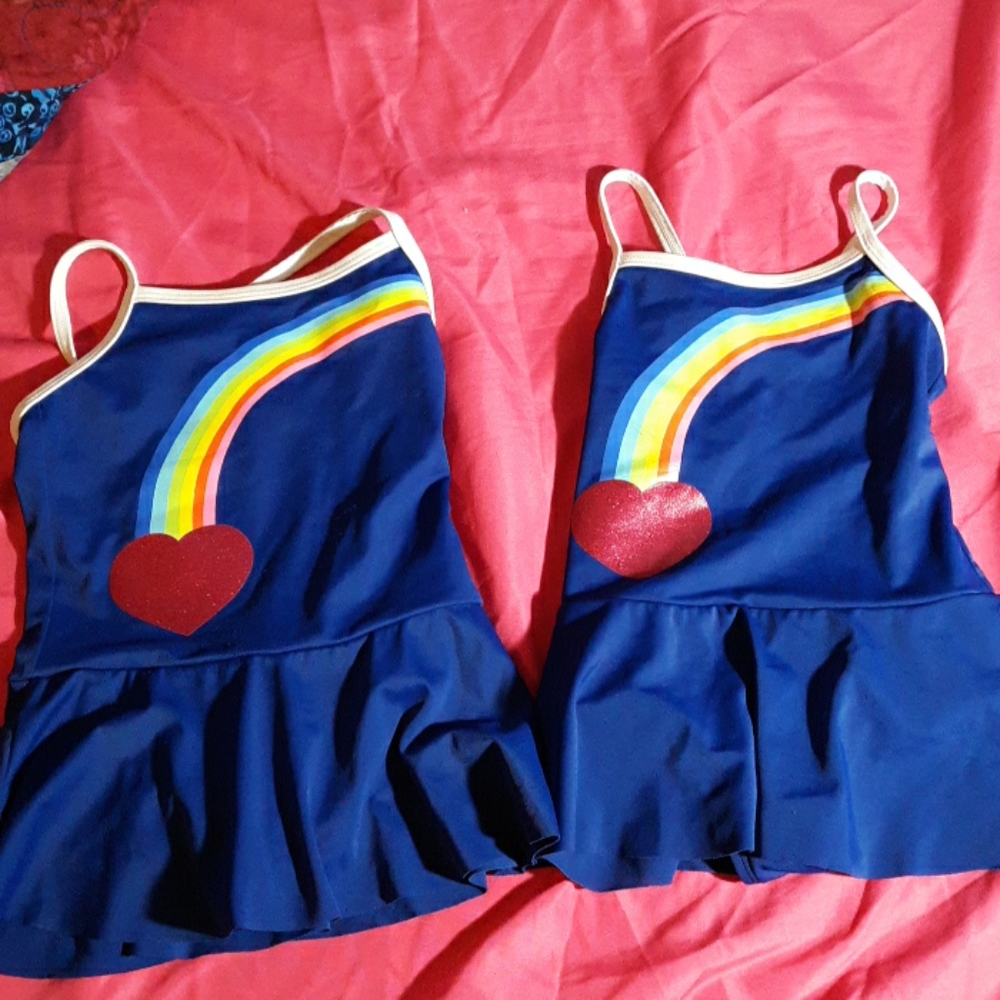 Lands End Sister Swim Dresses